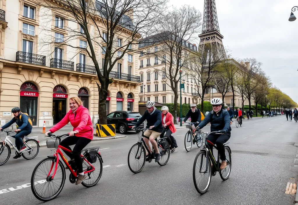 vélo tourism - paris - vélib