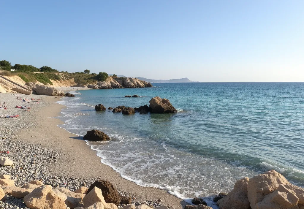 plage de chypre en grèce - noel au soleil pas cher 