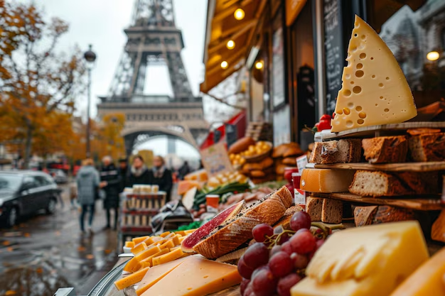 marchés en plein air de Paris- artisanal produits régionaux - produits frais 