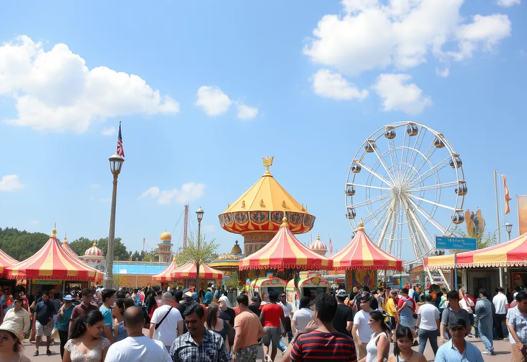 que faire autour de paris en famille - parc d'attraction - manège -ballade  