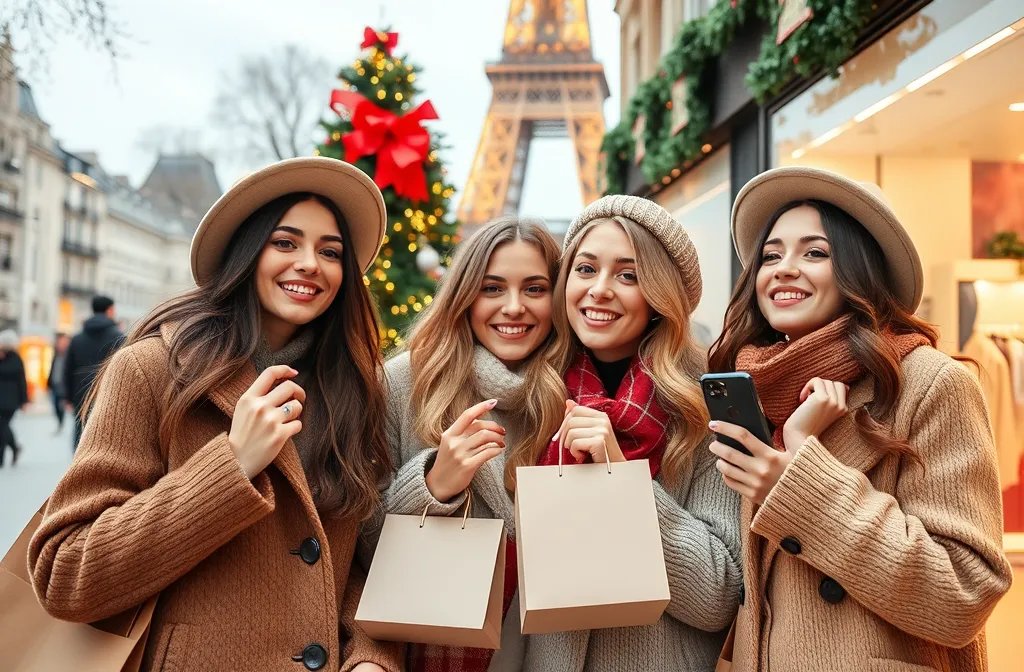 Shopping de Noël à Paris