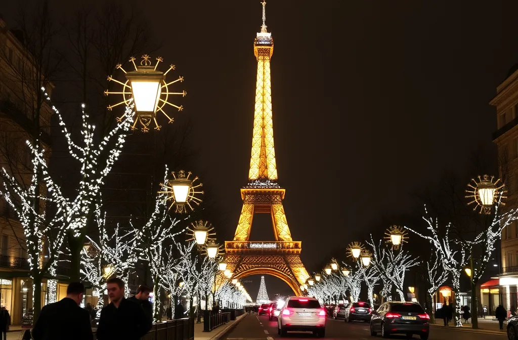 Noel à paris - Les illuminations de Noël à Paris